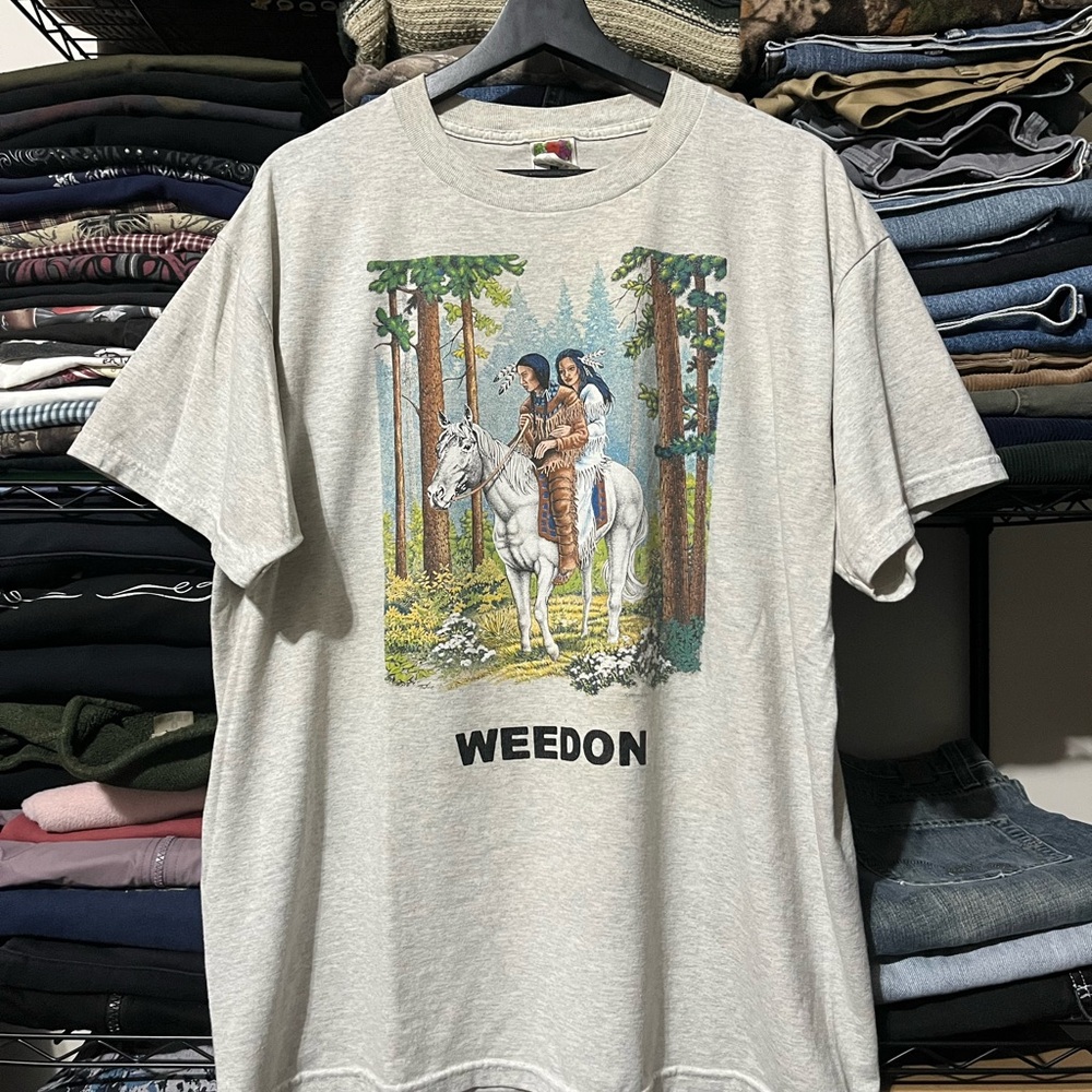 Fruit of the Loom Gray Graphic Tee